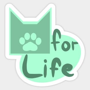 Loners for Life Sticker